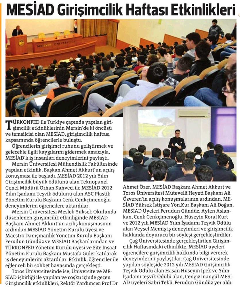 Girişimcilik Etkinlikleri - 1