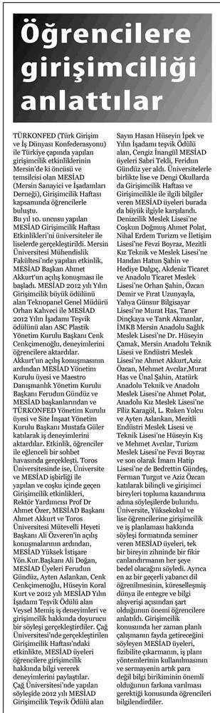 Girişimcilik Etkinlikleri - 2