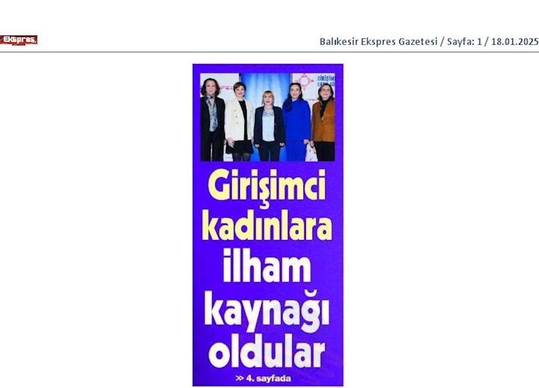 Girişimde Kadin Gucu 16 Ocak 2025 Bandirma - 8