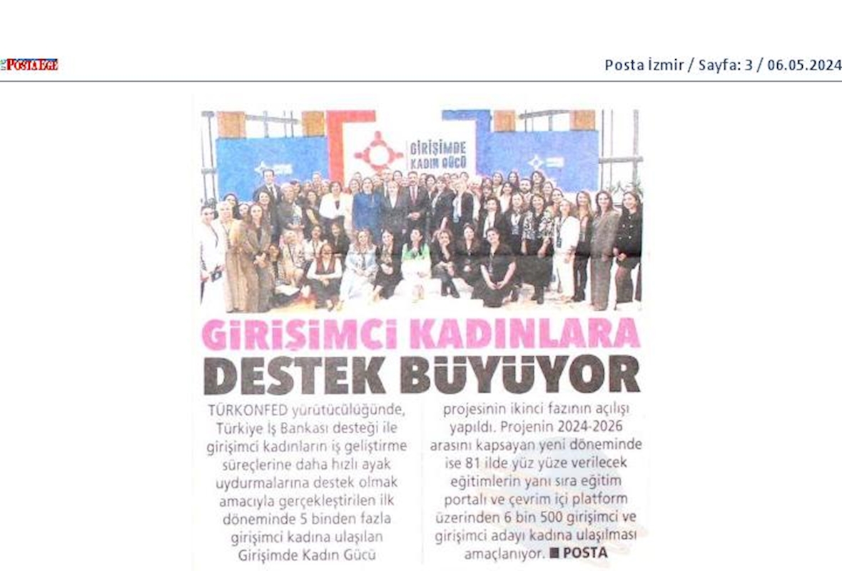 Girişimde Kadin Gucu 2024 Lansmani 30 Nisan 2024 Istanbul - 5