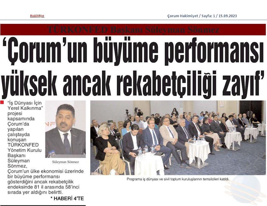 Is Dunyasi Icin Yerel Kalkinma Egitimi 2023 - 4