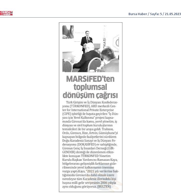 Is Dunyasi Icin Yerel Kalkinma Egitimi 2023 - 8