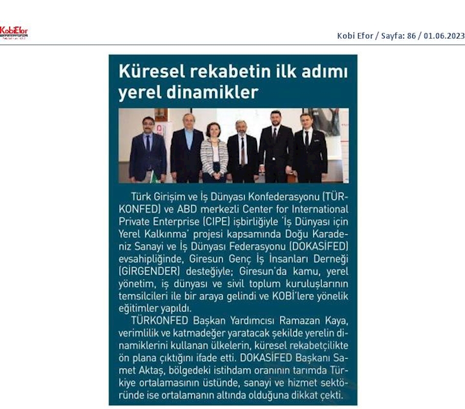 Is Dunyasi Icin Yerel Kalkinma Egitimi 2023 - 10