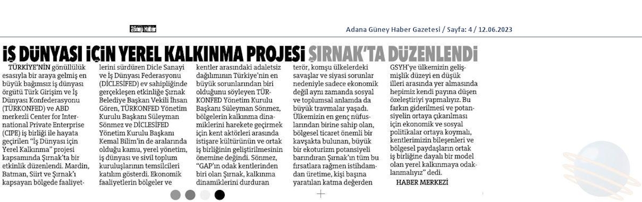 Is Dunyasi Icin Yerel Kalkinma Egitimi 2023 - 11