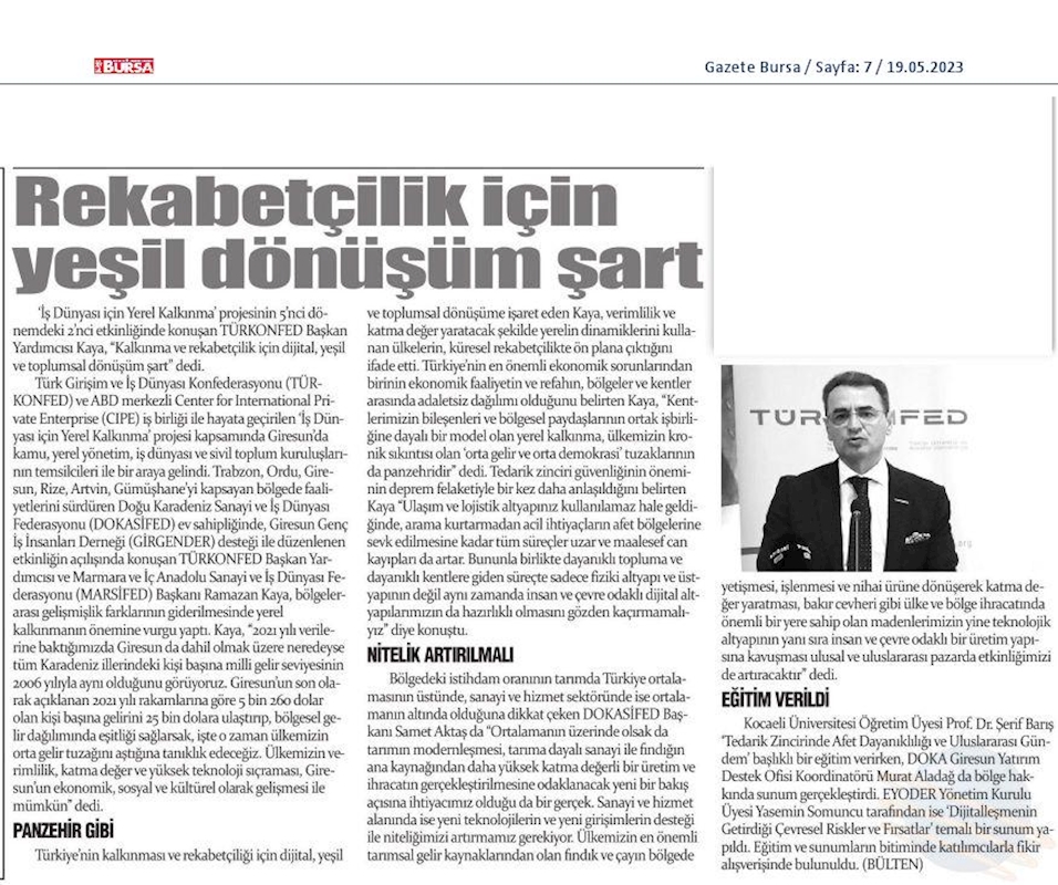 Is Dunyasi Icin Yerel Kalkinma Egitimi 2023 - 35