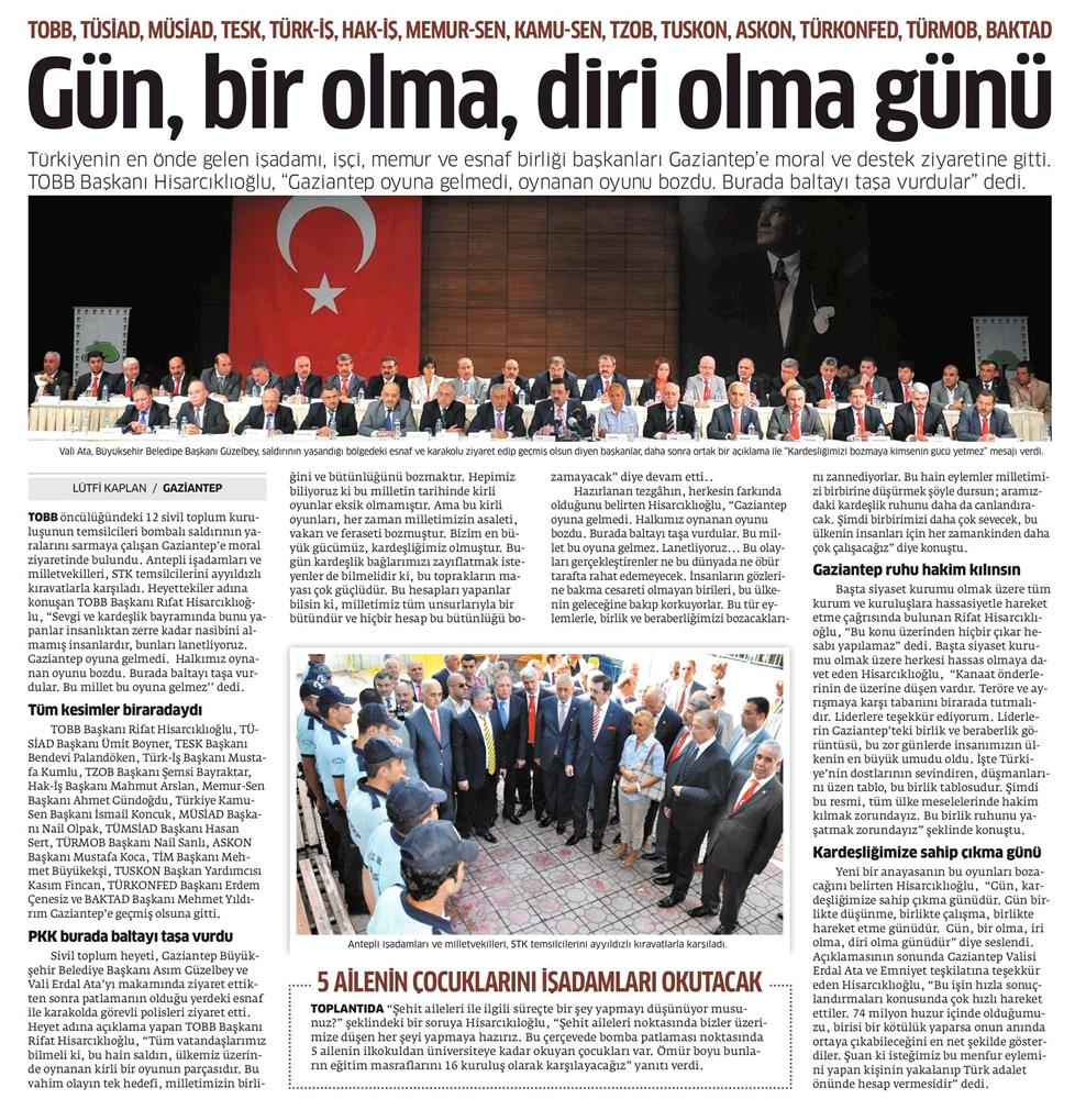 Is Dunyasi Terore Karsi Tek Ses - 1