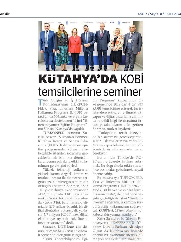 Isimi Yonetebiliyorum Egitimi 11 Ocak 2024 Kutahya - 16