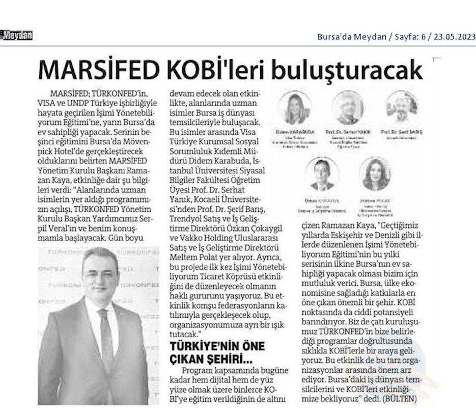 Isimi Yonetebiliyorum Egitimi 24 Mayis 2023 Bursa - 3