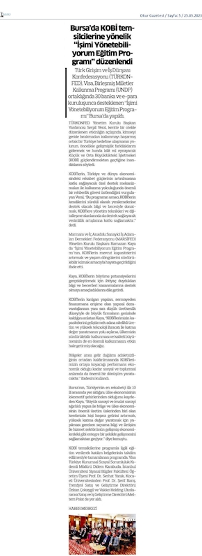 Isimi Yonetebiliyorum Egitimi 24 Mayis 2023 Bursa - 11