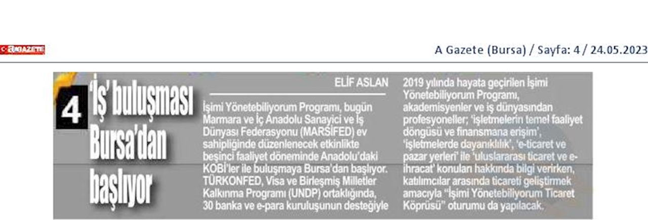 Isimi Yonetebiliyorum Egitimi 24 Mayis 2023 Bursa - 17