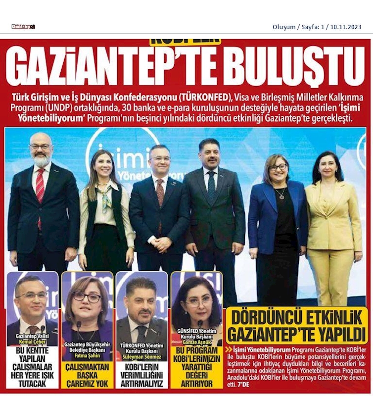 Isimi Yonetebiliyorum Egitimi 9 Kasim 2023 Gaziantep - 19
