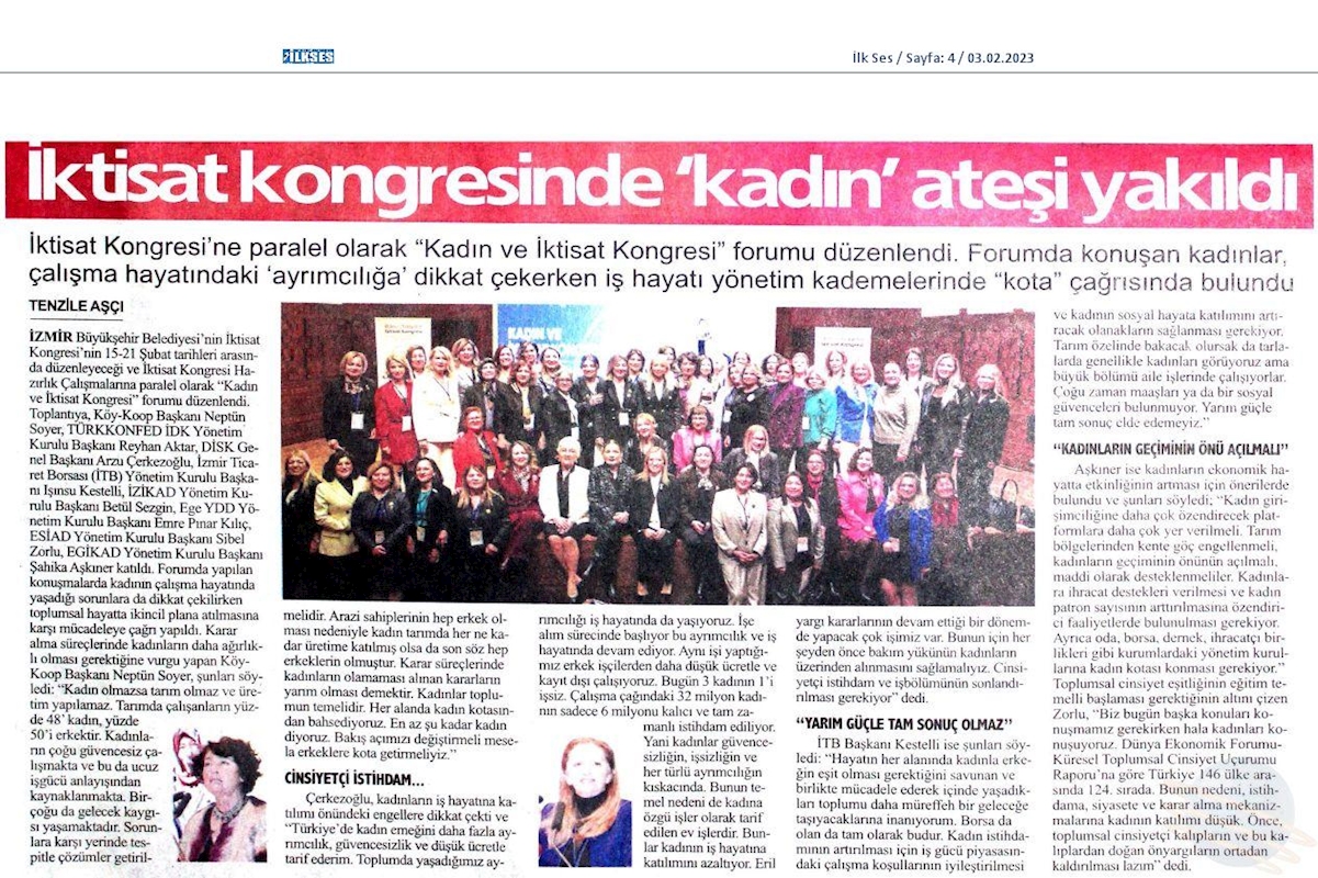 Izmir Kadin Kongresi 2 Subat 2023 Izmir - 4
