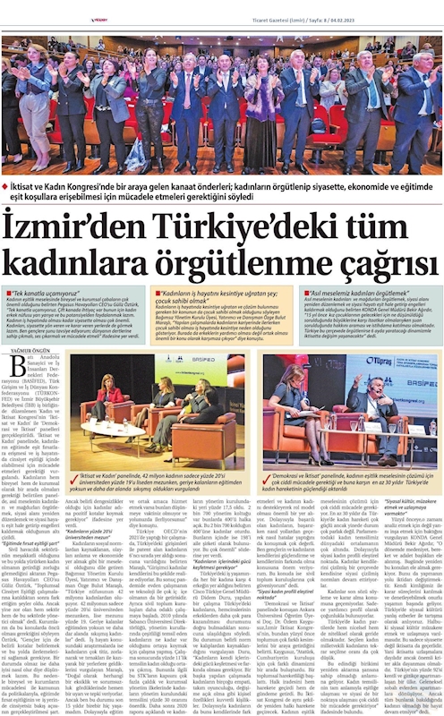 Izmir Kadin Kongresi 2 Subat 2023 Izmir - 6