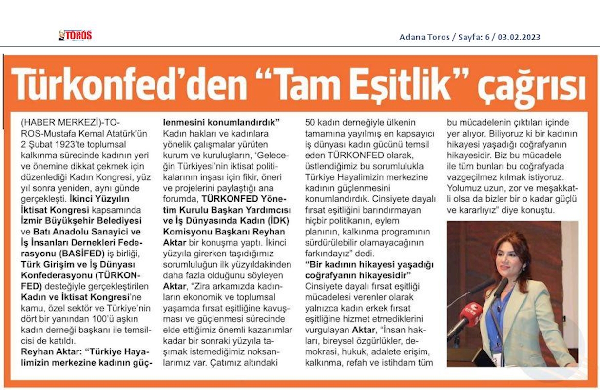 Izmir Kadin Kongresi 2 Subat 2023 Izmir - 8
