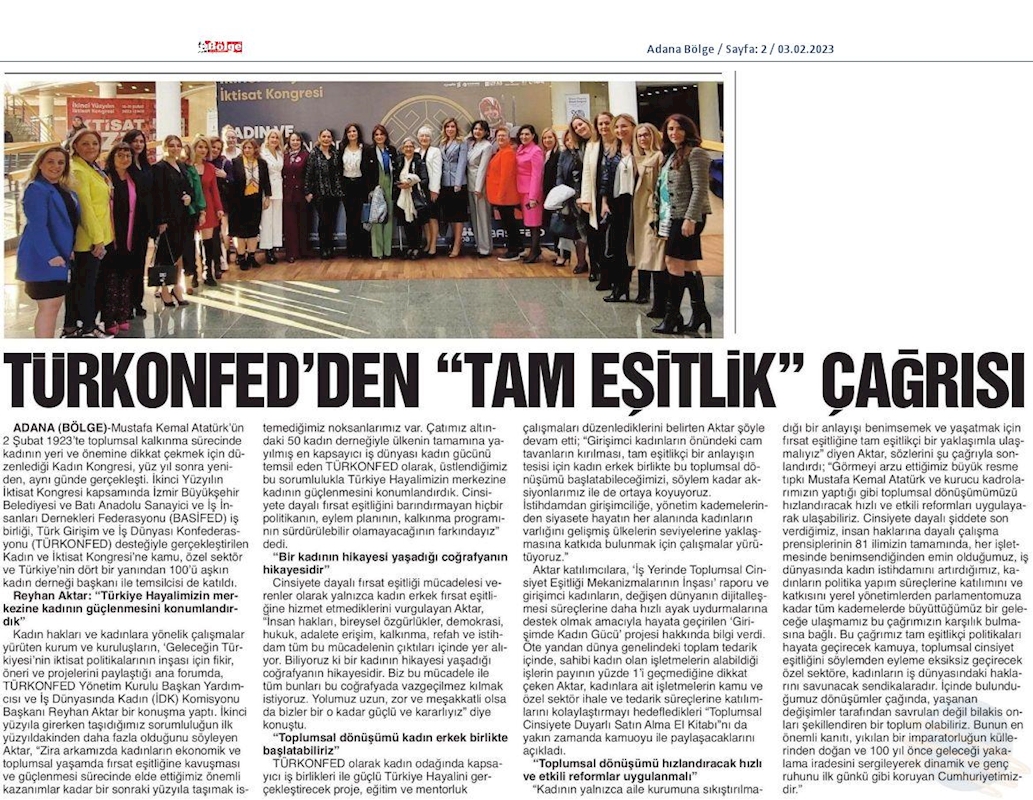 Izmir Kadin Kongresi 2 Subat 2023 Izmir - 11