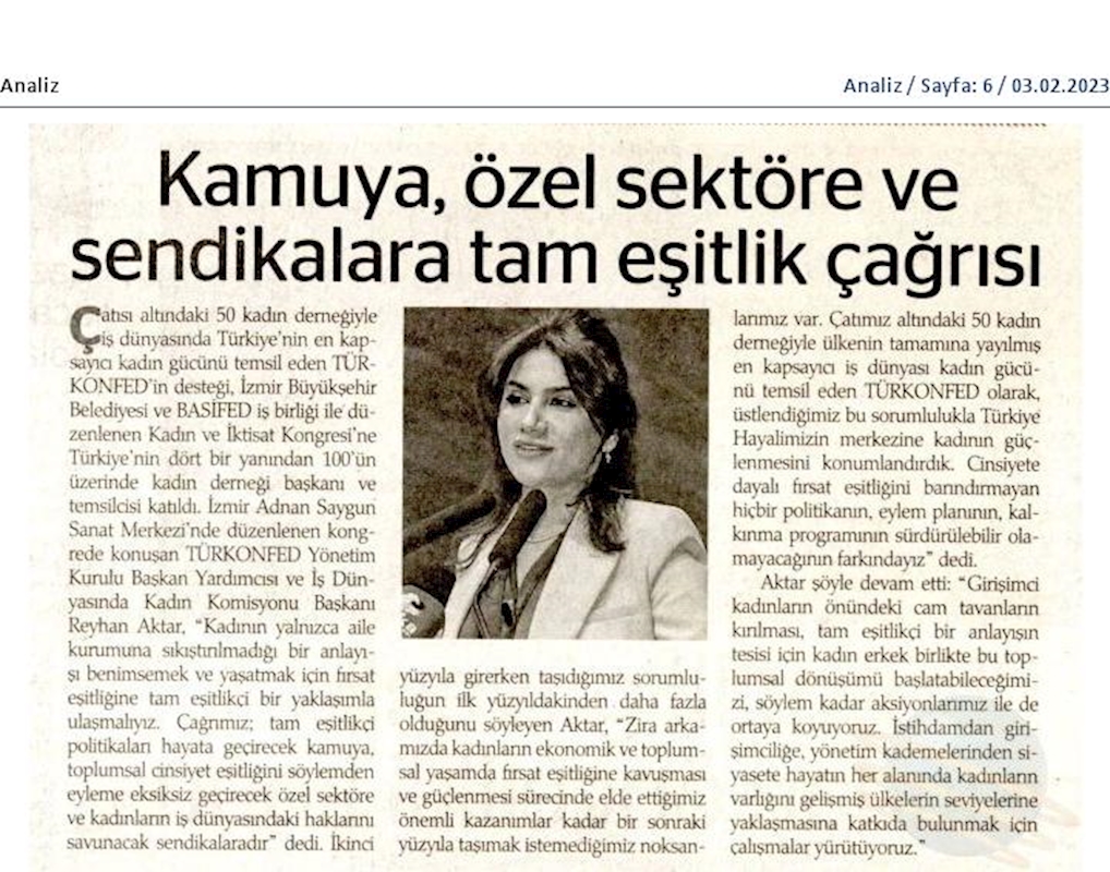 Izmir Kadin Kongresi 2 Subat 2023 Izmir - 17