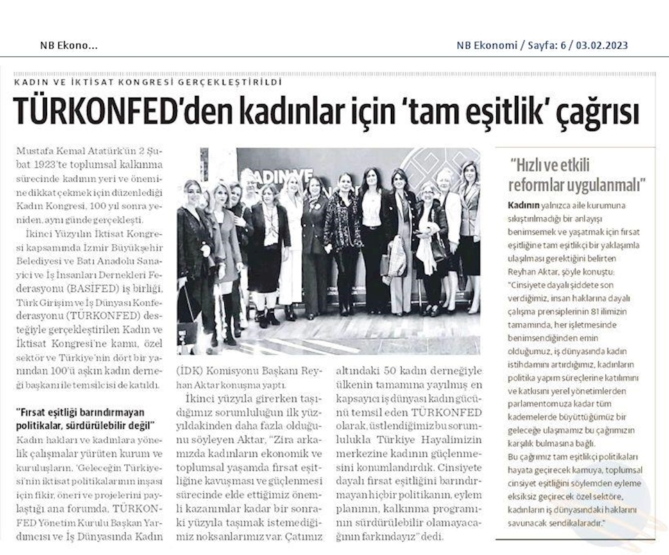Izmir Kadin Kongresi 2 Subat 2023 Izmir - 19