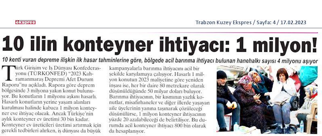 Kahramanmaras Depremi Afet Durum Raporu 13 Subat 2023 - 38