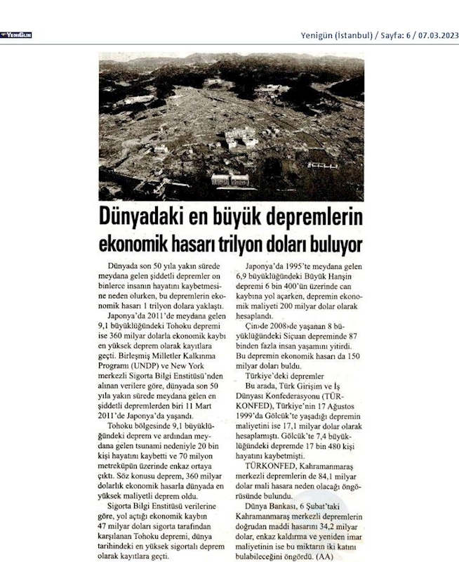 Kahramanmaras Depremi Afet Durum Raporu 13 Subat 2023 - 46