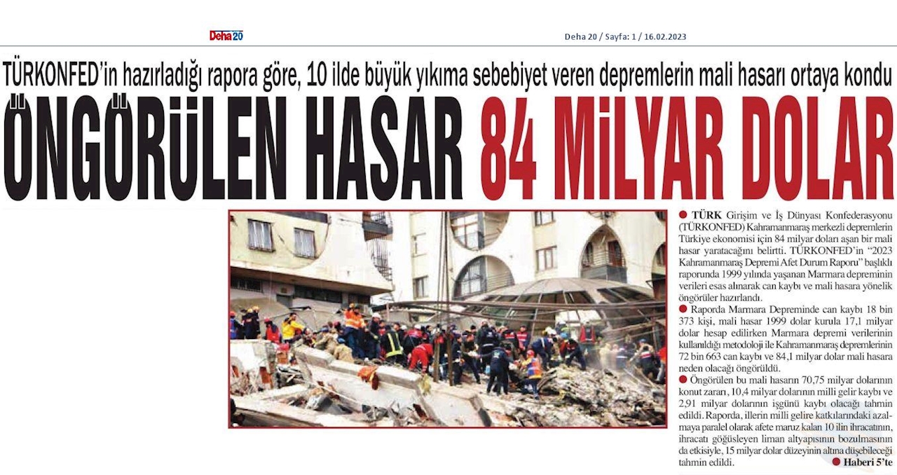 Kahramanmaras Depremi Afet Durum Raporu 13 Subat 2023 - 70