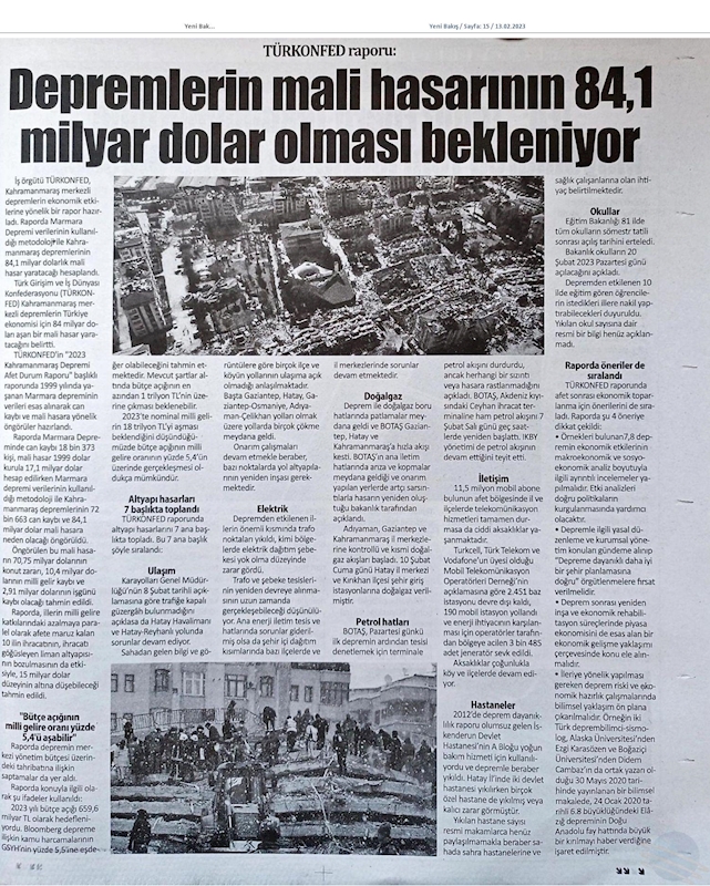 Kahramanmaras Depremi Afet Durum Raporu 13 Subat 2023 - 96