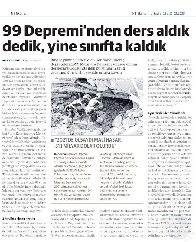 Kahramanmaras Depremi Afet Durum Raporu 13 Subat 2023 - 104