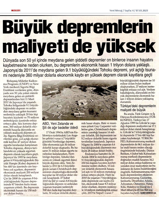 Kahramanmaras Depremi Afet Durum Raporu 13 Subat 2023 - 110