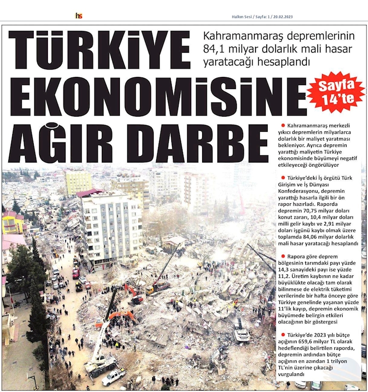 Kahramanmaras Depremi Afet Durum Raporu 13 Subat 2023 - 122