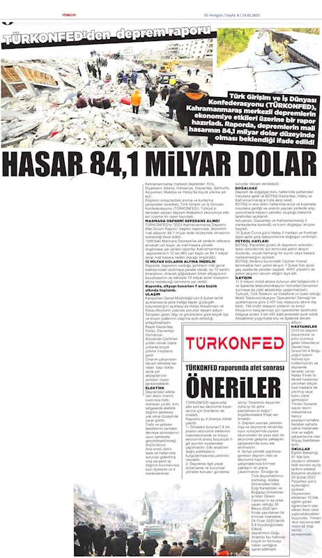 Kahramanmaras Depremi Afet Durum Raporu 13 Subat 2023 - 138