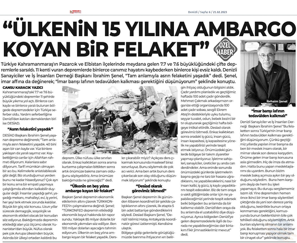 Kahramanmaras Depremi Afet Durum Raporu 13 Subat 2023 - 144