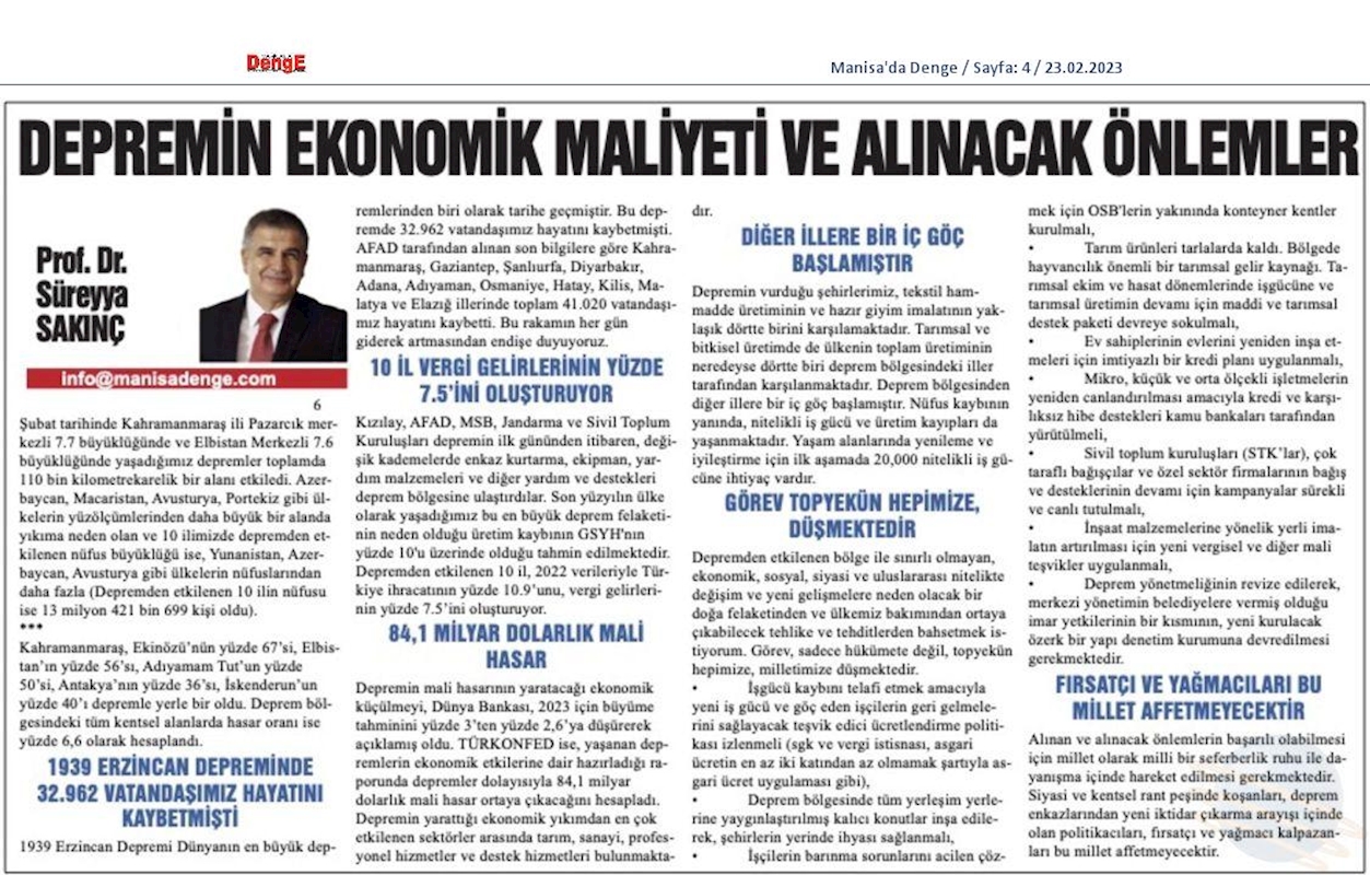 Kahramanmaras Depremi Afet Durum Raporu 13 Subat 2023 - 149