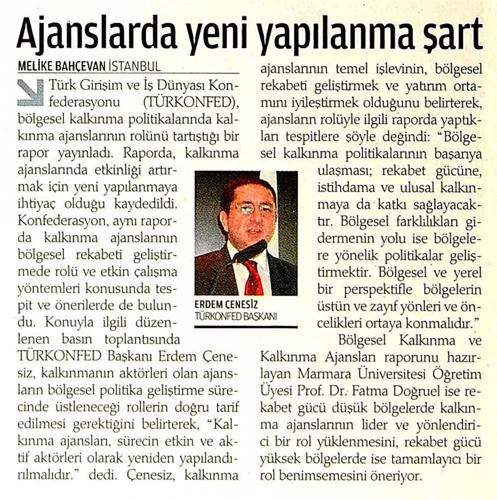 Kalkinma Ajanslari Nasil Sekillenmeli - 1