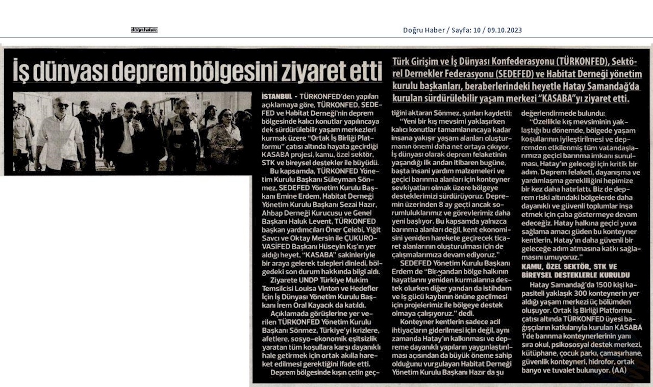 Kasaba Ziyareti 9 Ekim 2023 Hatay - 16