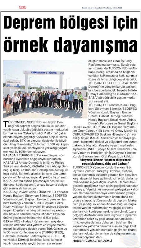 Kasaba Ziyareti 9 Ekim 2023 Hatay - 19