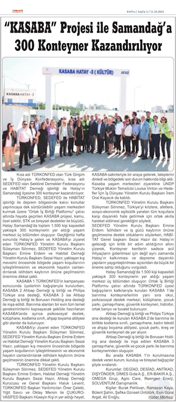 Kasaba Ziyareti 9 Ekim 2023 Hatay - 21