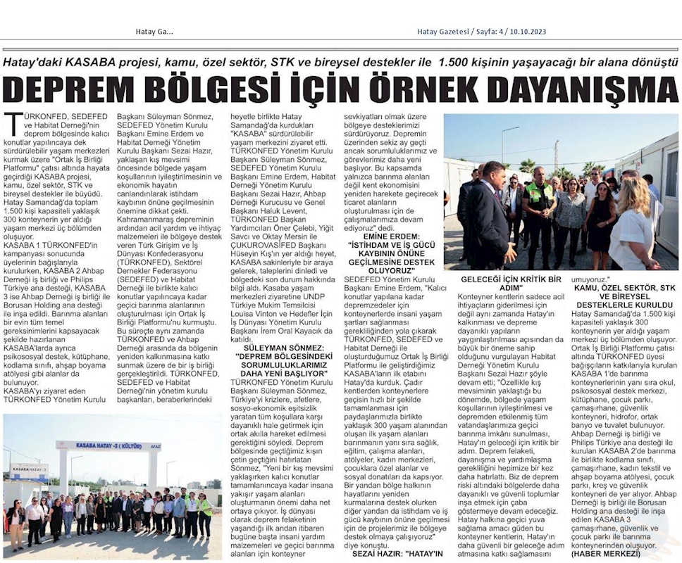 Kasaba Ziyareti 9 Ekim 2023 Hatay - 23