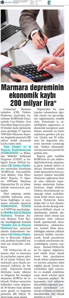 Kobilerde Dayaniklilik Yeni Riskler Yeni Oncelikler Raporu Medya Yansimalari 17 Agustos 2019 - 5
