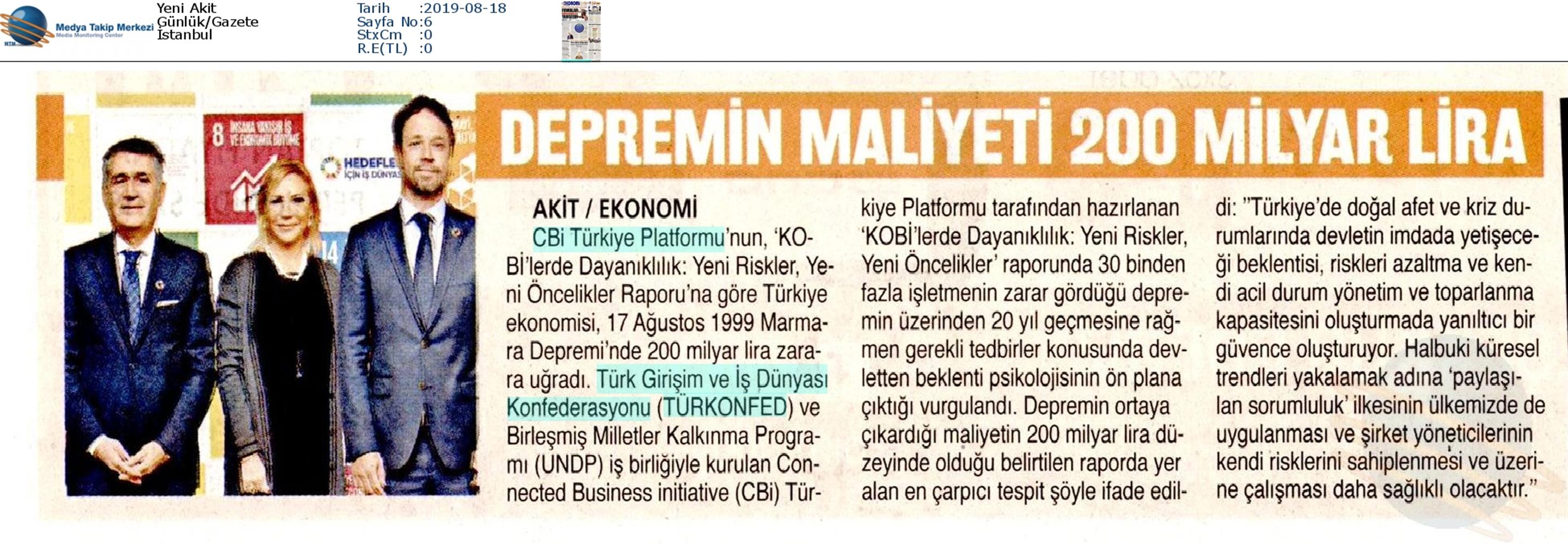 Kobilerde Dayaniklilik Yeni Riskler Yeni Oncelikler Raporu Medya Yansimalari 17 Agustos 2019 - 26