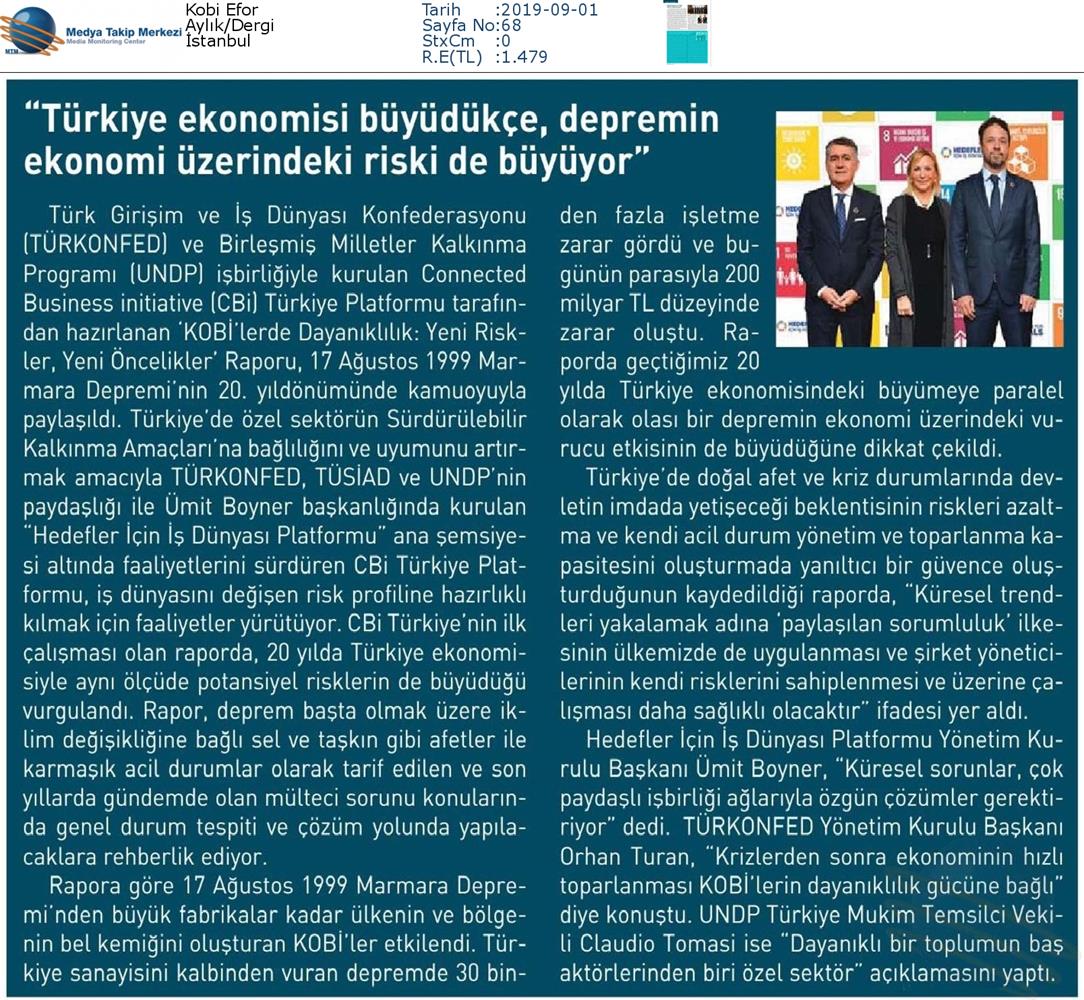 Kobilerde Dayaniklilik Yeni Riskler Yeni Oncelikler Raporu Medya Yansimalari 17 Agustos 2019 - 37