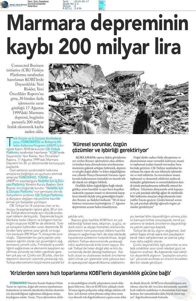Kobilerde Dayaniklilik Yeni Riskler Yeni Oncelikler Raporu Medya Yansimalari 17 Agustos 2019 - 47