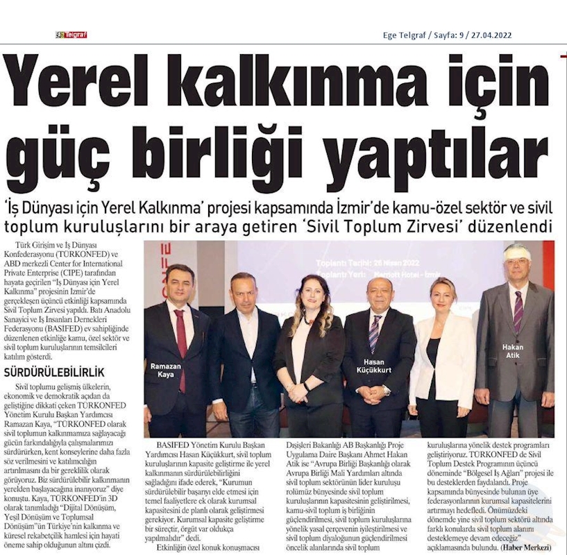 Sivil Toplum Zirvesi 26 Nisan 2022 Izmir - 7