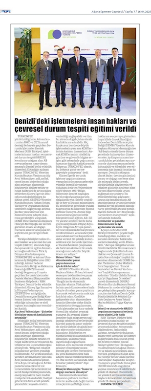 Sorumlu Isletmeler Destek Merkezi 14 Nisan 2025 Denizli - 4