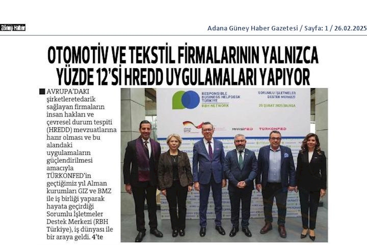 Sorumlu Isletmeler Destek Merkezi 26 Subat 2025 Bursa - 3