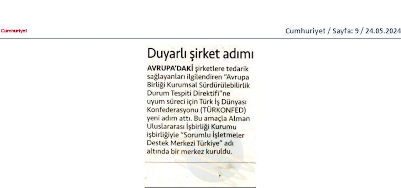 Sorumlu Isletmeler Destek Merkezi Türkiye Tanitim Toplantısı 22 Mayis 2024 Istanbul - 3