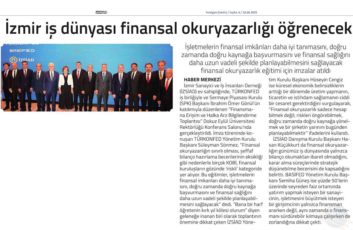 Spk Protokol Imza Toreni 17 Haziran Izmir - 2