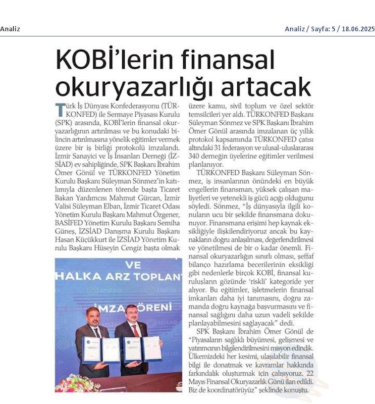 Spk Protokol Imza Toreni 17 Haziran Izmir - 18