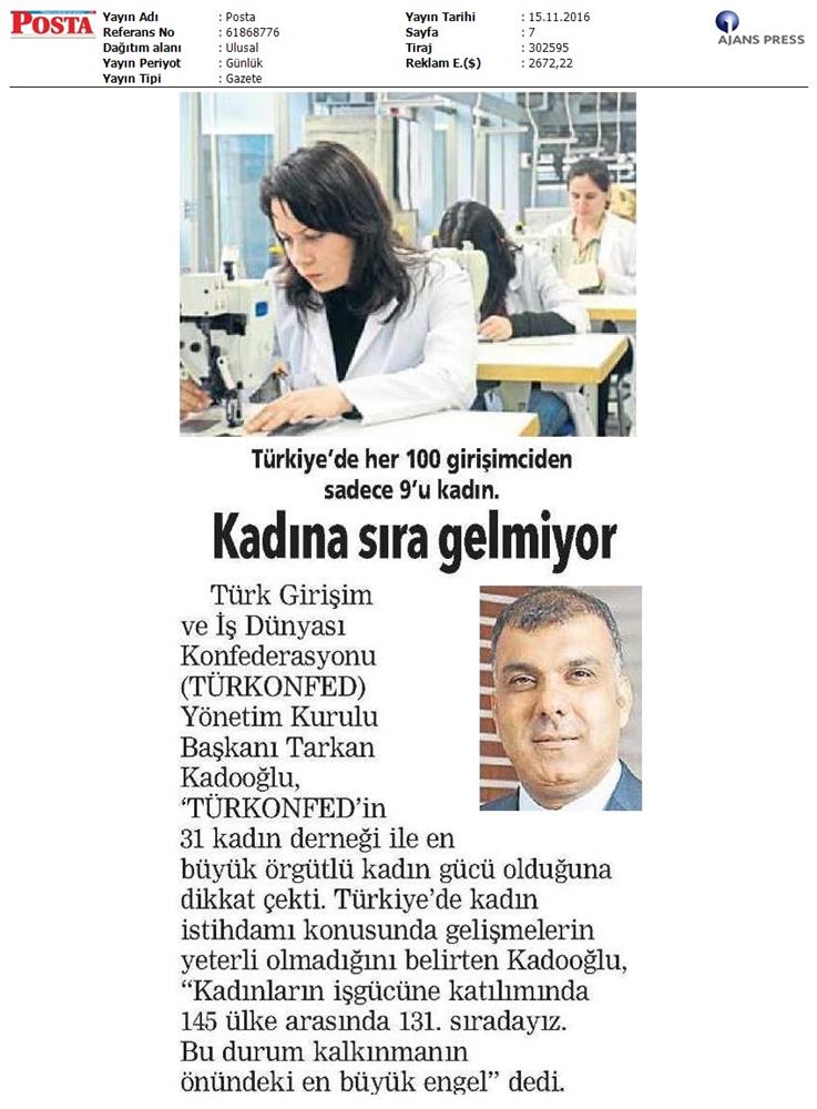 Surdurulebilir Ekonomide Kadinin Rolu Zirvesi 14112016 - 17