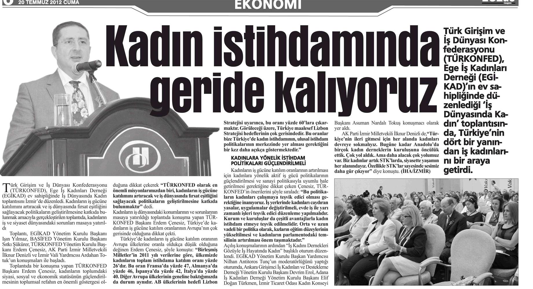 Temmuz 2012 TÜRKONFED Ve Kadin - 3