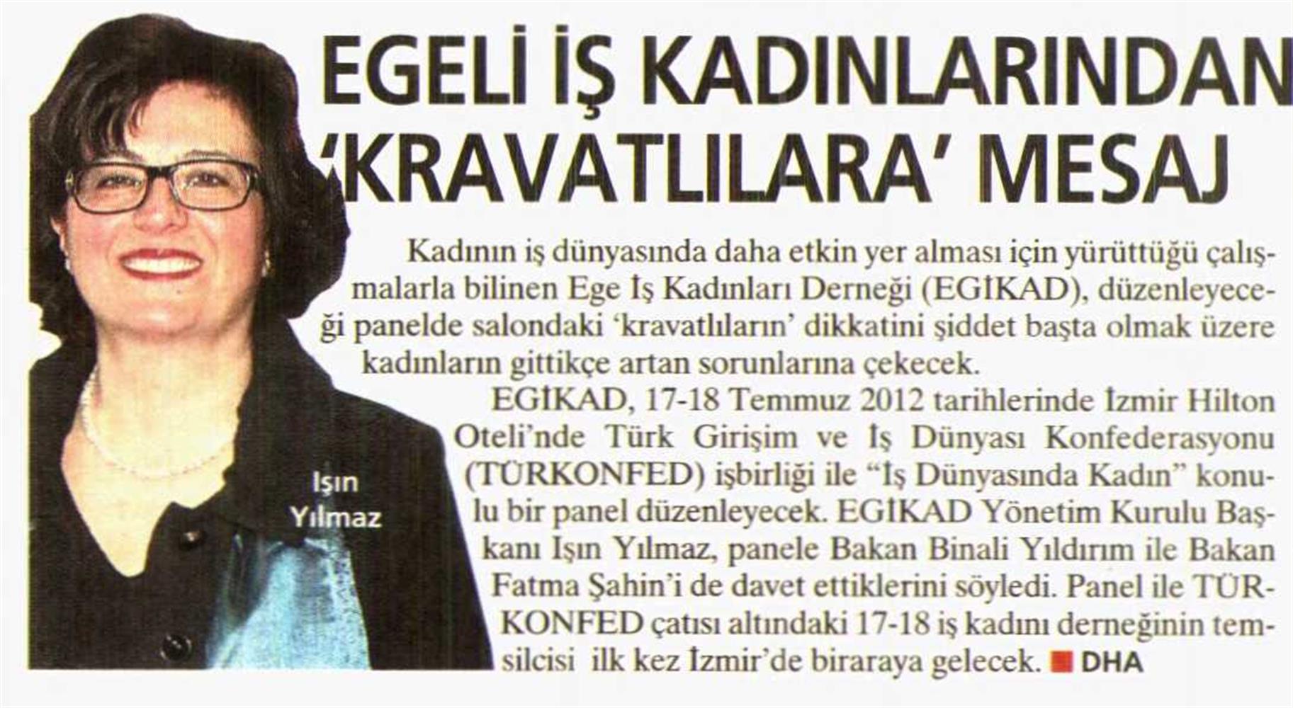 Temmuz 2012 TÜRKONFED Ve Kadin - 7