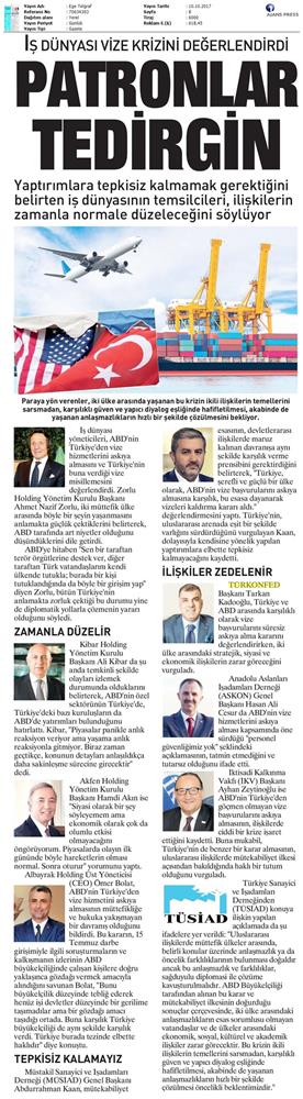 Türkiye Abd Vize Sorunu Basin Aciklamasi Medya Yansimalari 10 Ekim 2017 - 24